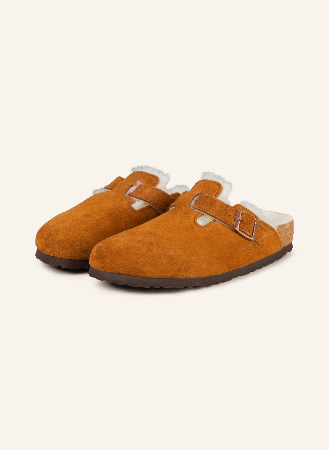 Image of Birkenstock Pantoletten Boston braun