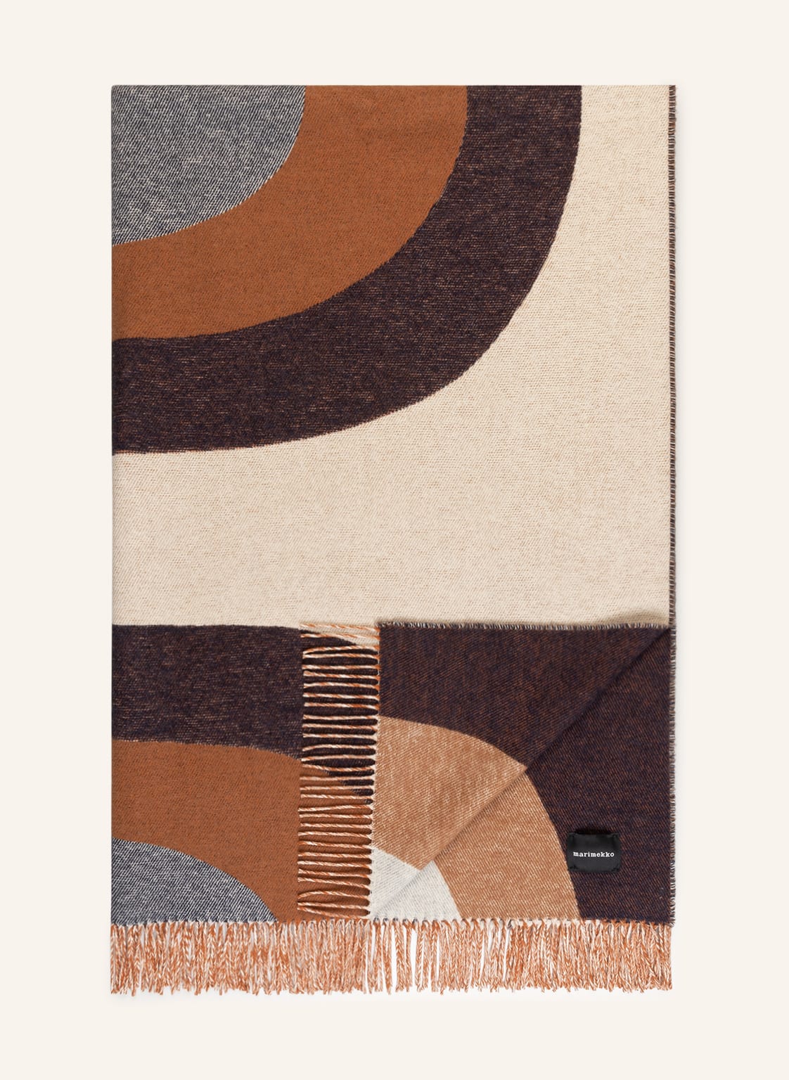 Image of Marimekko Plaid Melooni braun