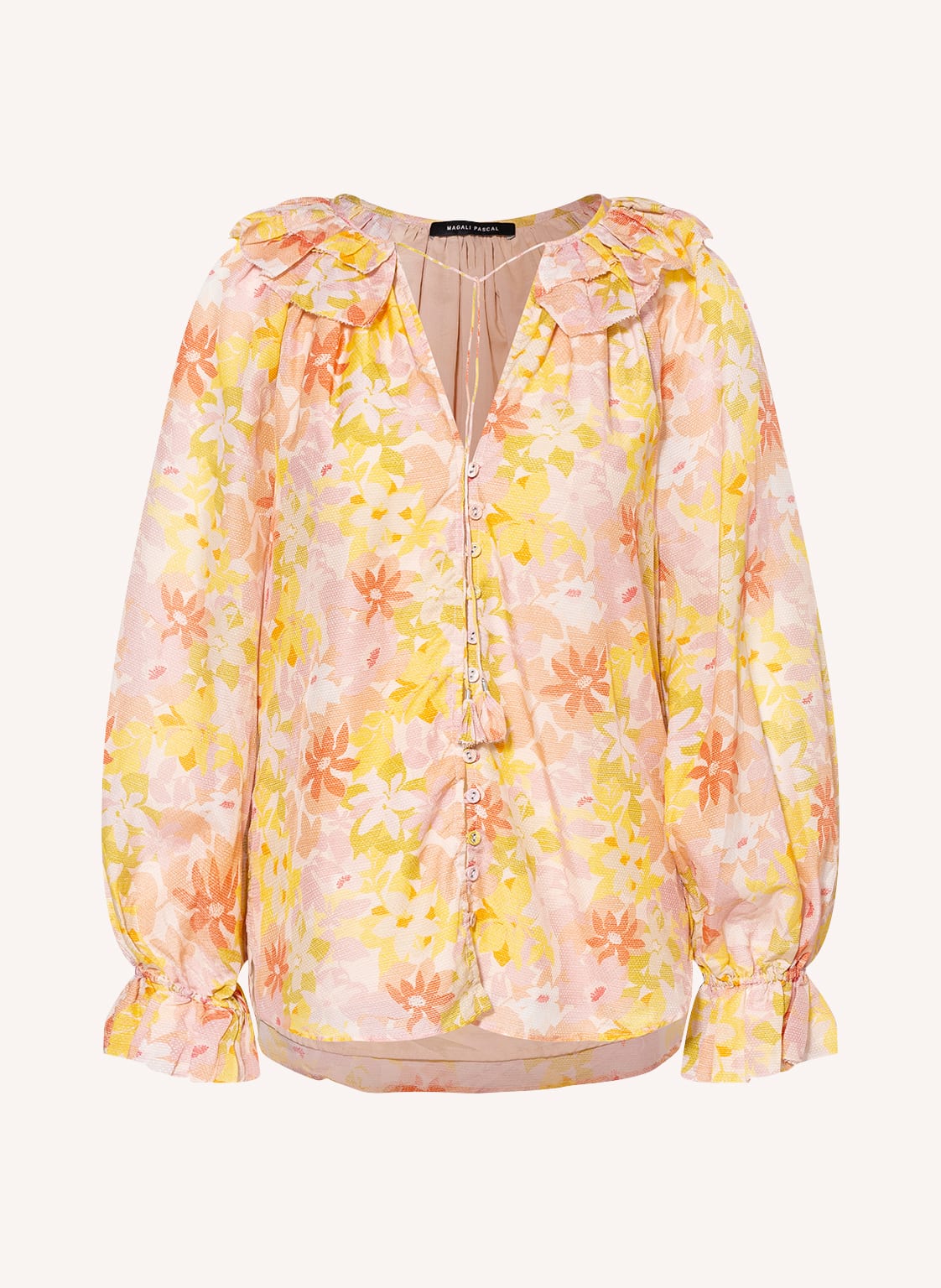 Image of Magali Pascal Bluse Elainne Mit Seide rosa