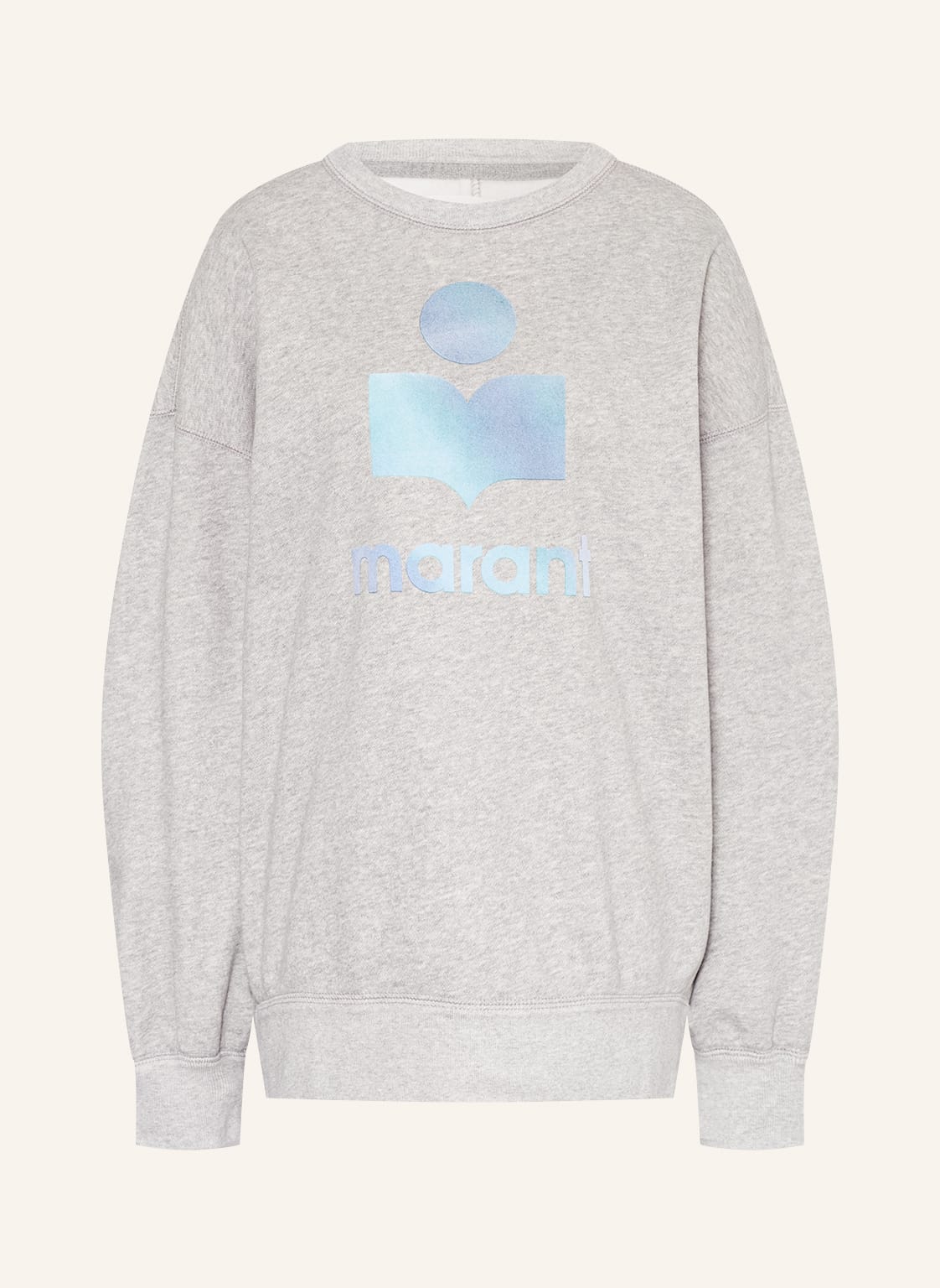 Image of Isabel Marant Étoile Oversized-Sweatshirt Mindy grau