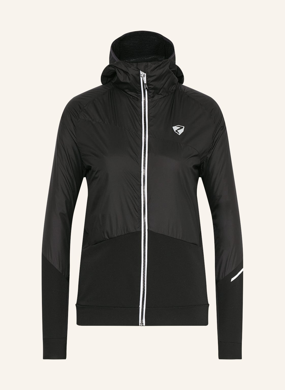 Image of Ziener Hybrid-Softshell-Jacke Nakima schwarz