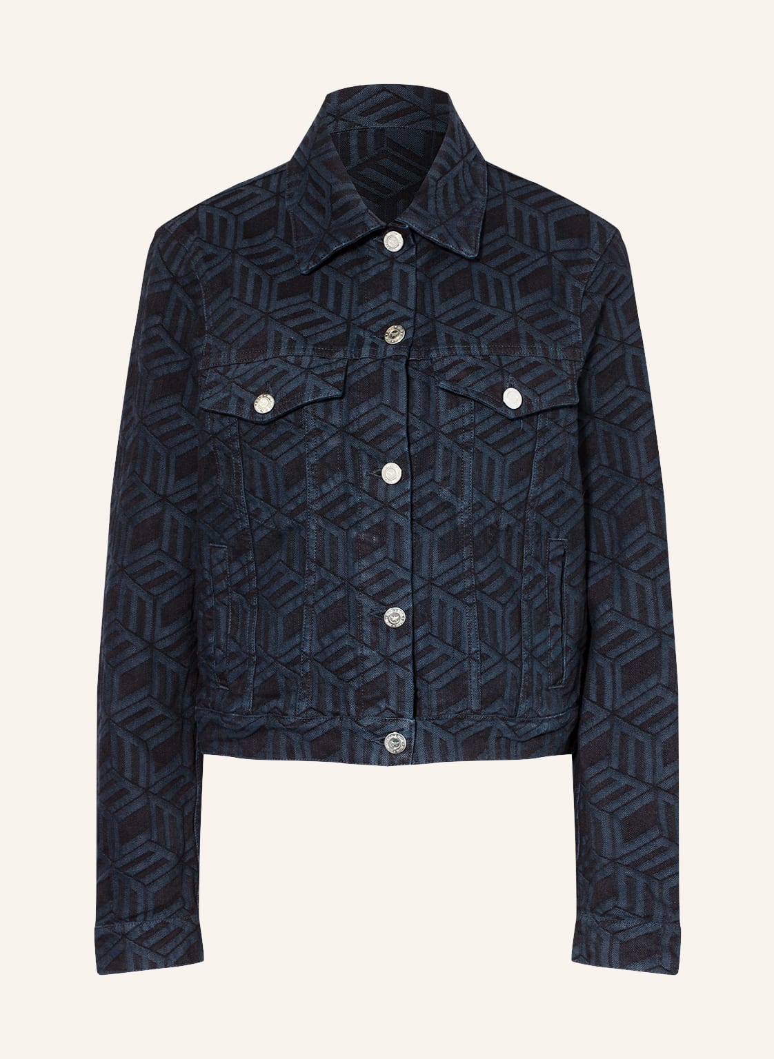 Image of Mcm Jeansjacke Mcm Collection blau