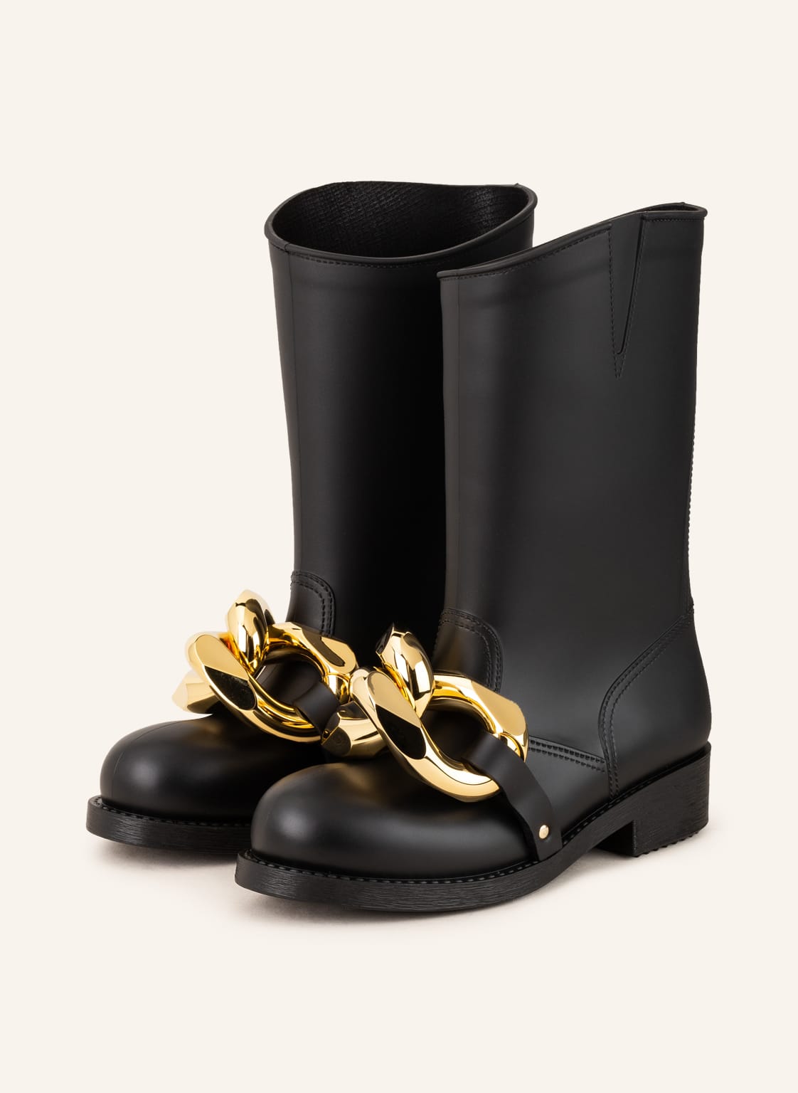 Image of Jw Anderson Boots Chain schwarz
