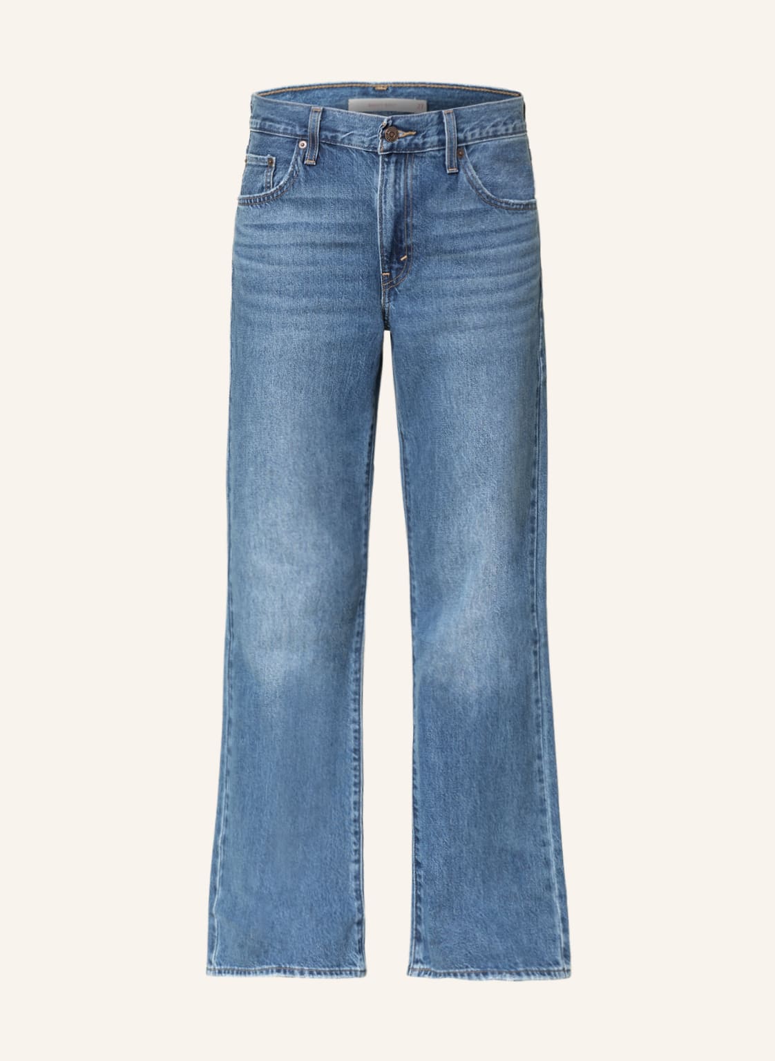 Image of Levi's® Straight Jeans Baggy Boot blau