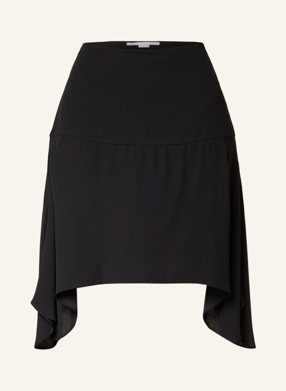 Image of Stella Mccartney Rock Mit Seide schwarz