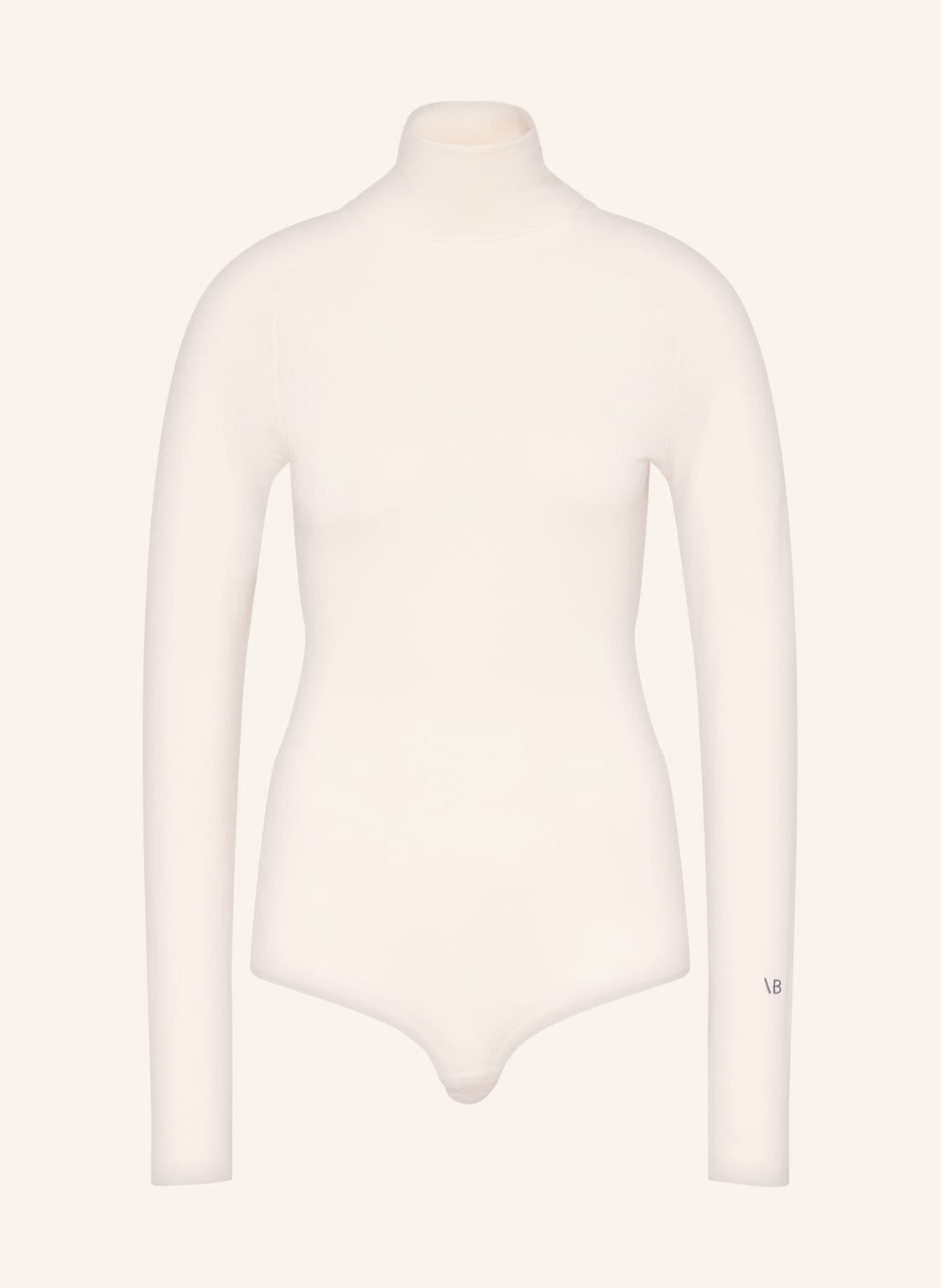 Image of Victoriabeckham Body Mit Rollkragen beige