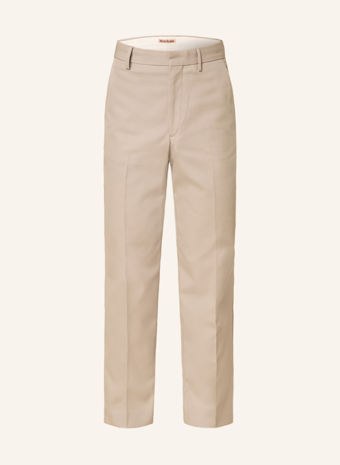 Image of Acne Studios Chino Regular Fit beige