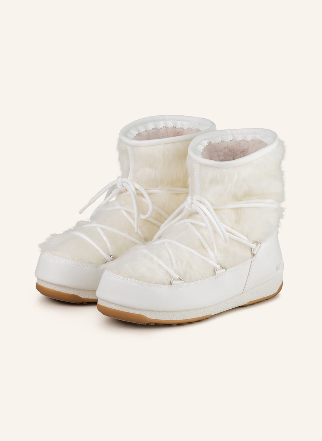 Image of Moon Boot Moon Boots Monaco Low weiss