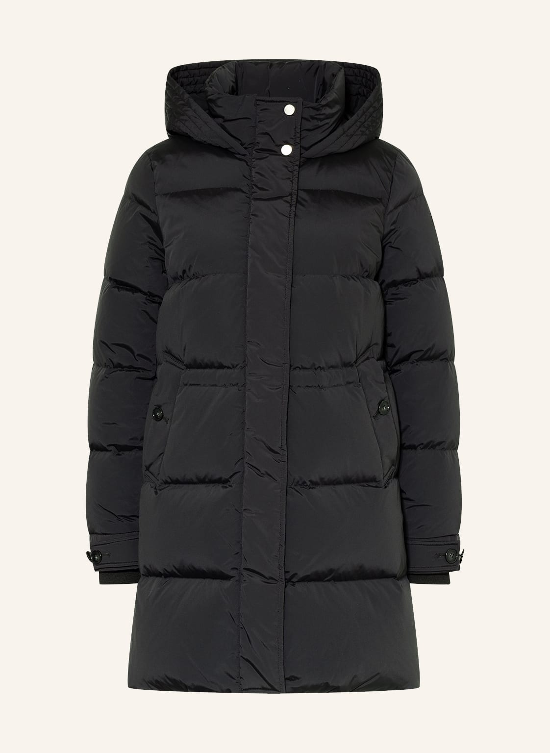 Image of Woolrich Daunenmantel Alsea schwarz