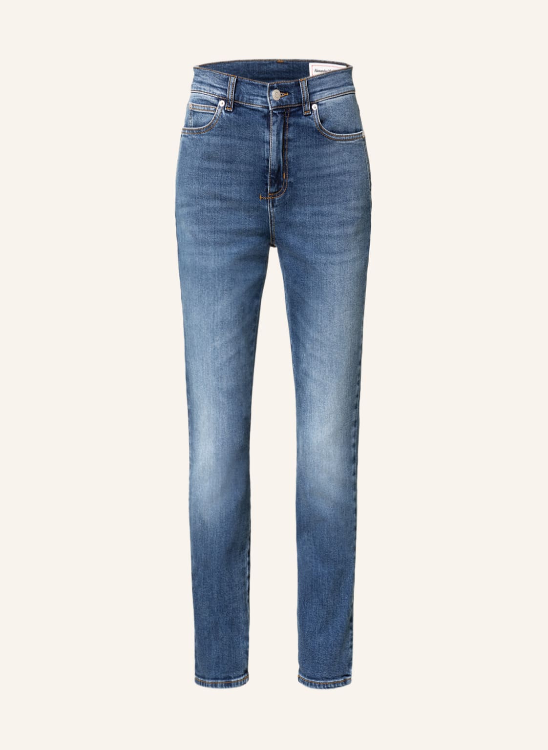 Image of Alexander Mcqueen Skinny Jeans blau