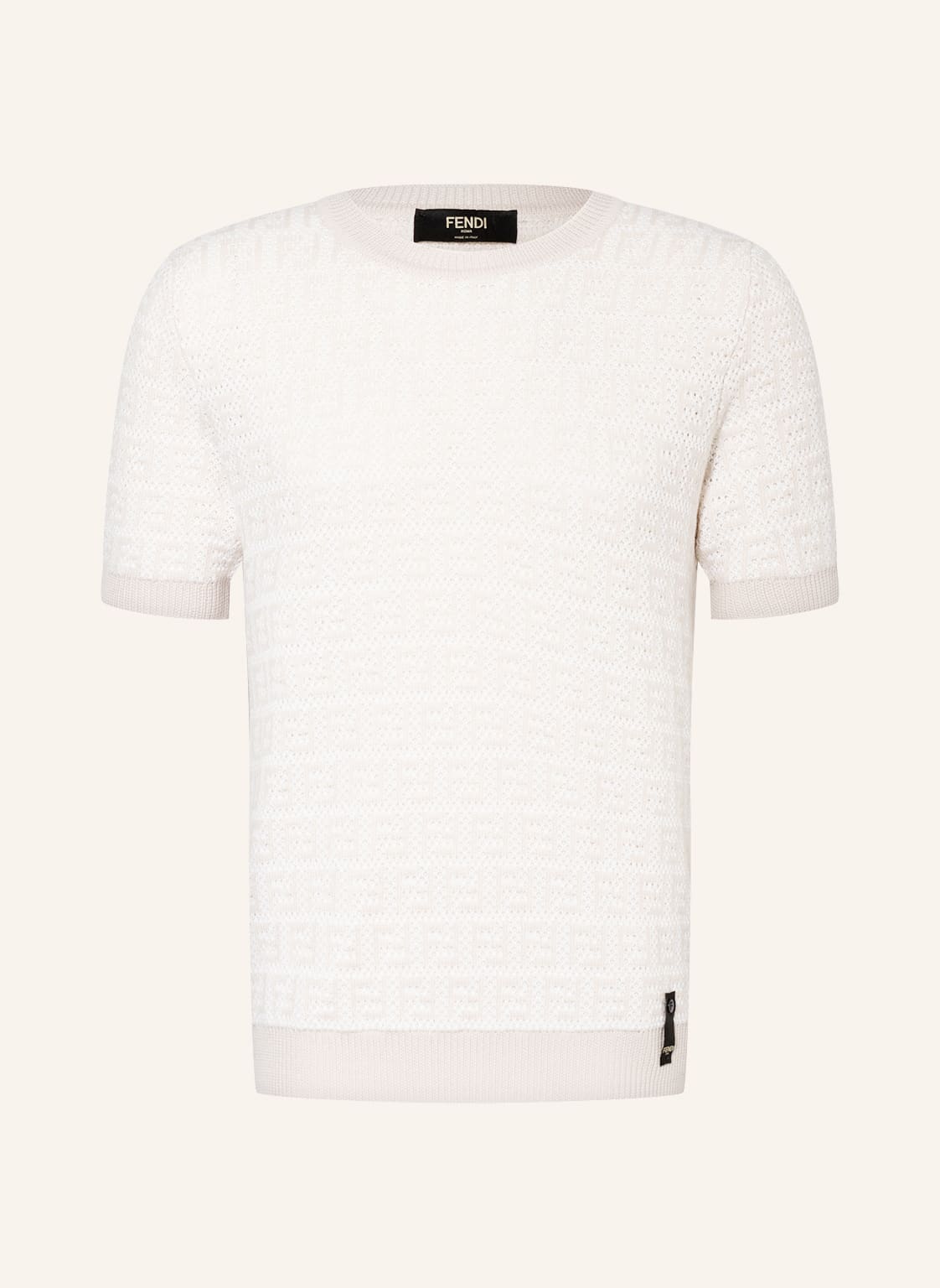 Image of Fendi Strickshirt weiss