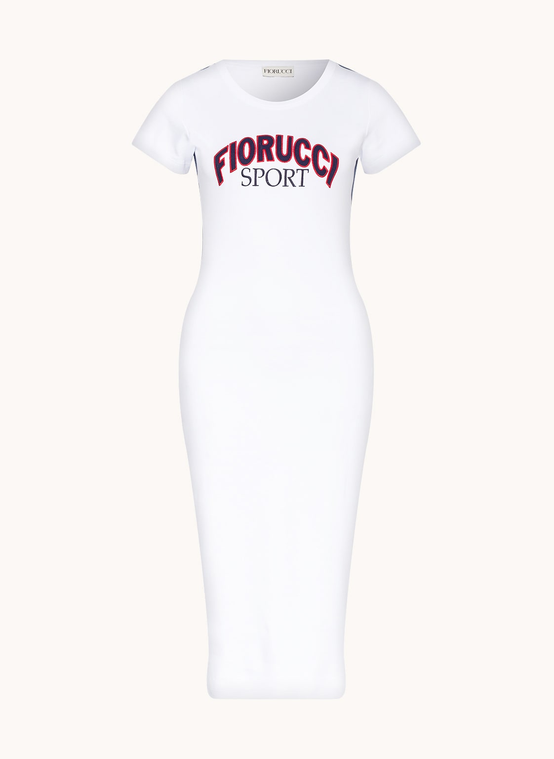Image of Fiorucci Jerseykleid weiss