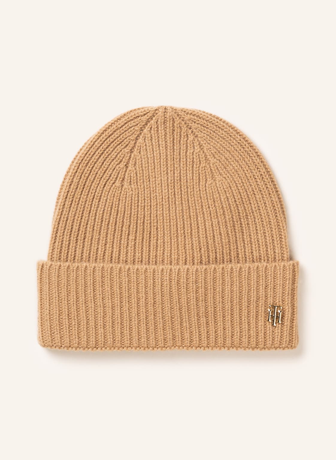 Image of Tommy Hilfiger Cashmere-Mütze braun