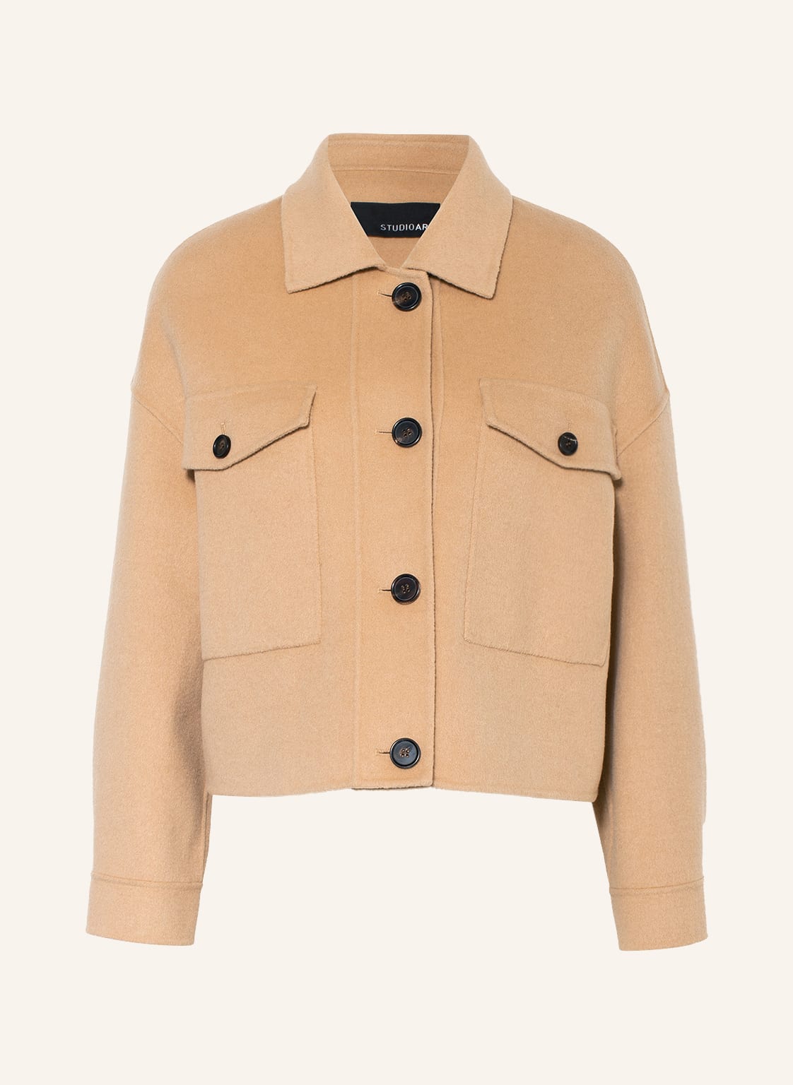 Image of Studio Ar Kastenjacke Everly braun