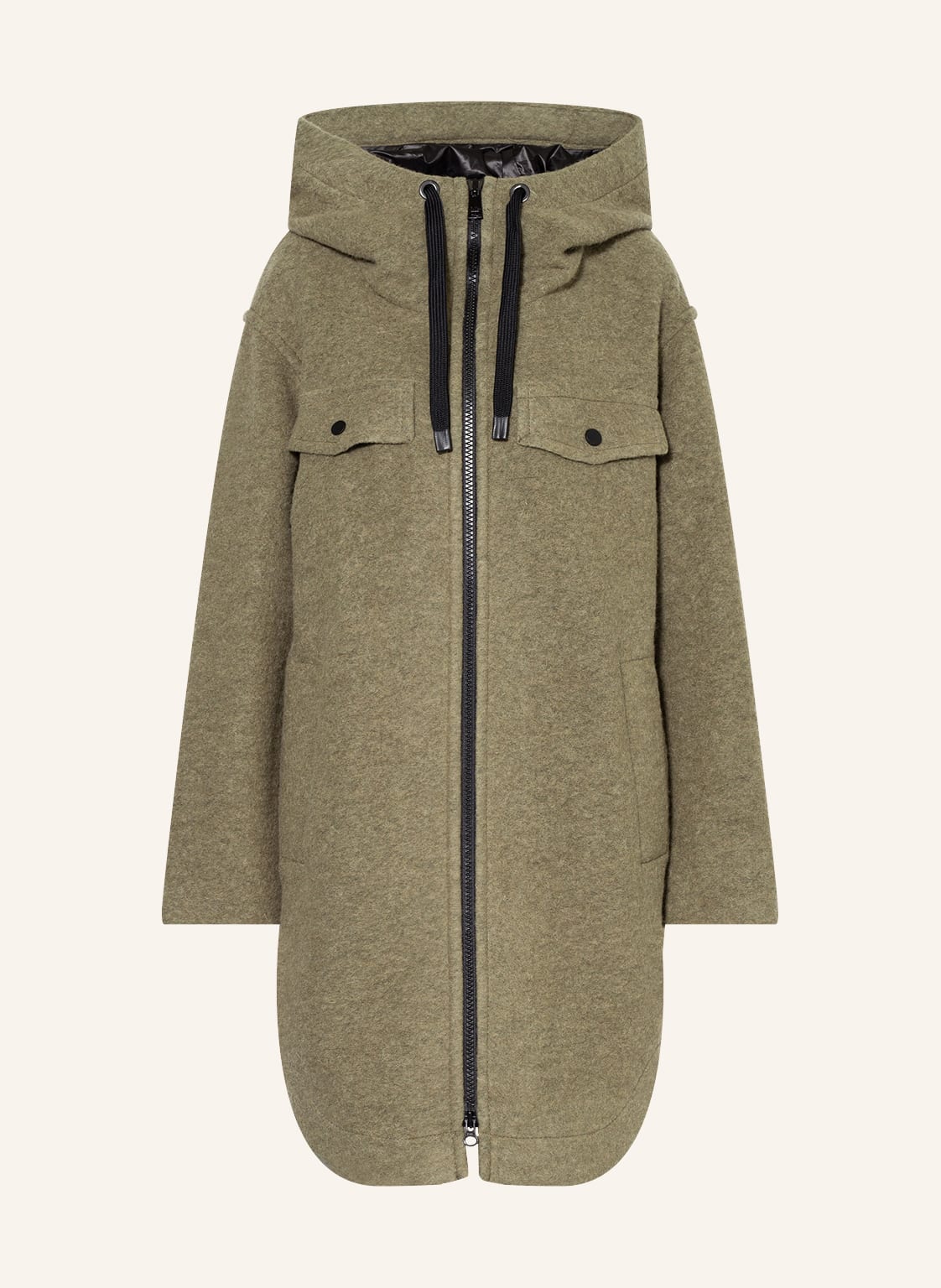 Image of Fuchs Schmitt Wollmantel gruen