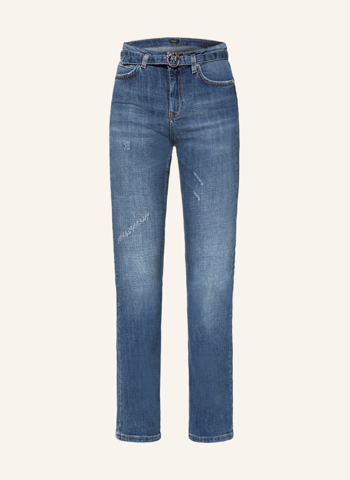 Image of Pinko Flared Jeans Flora blau