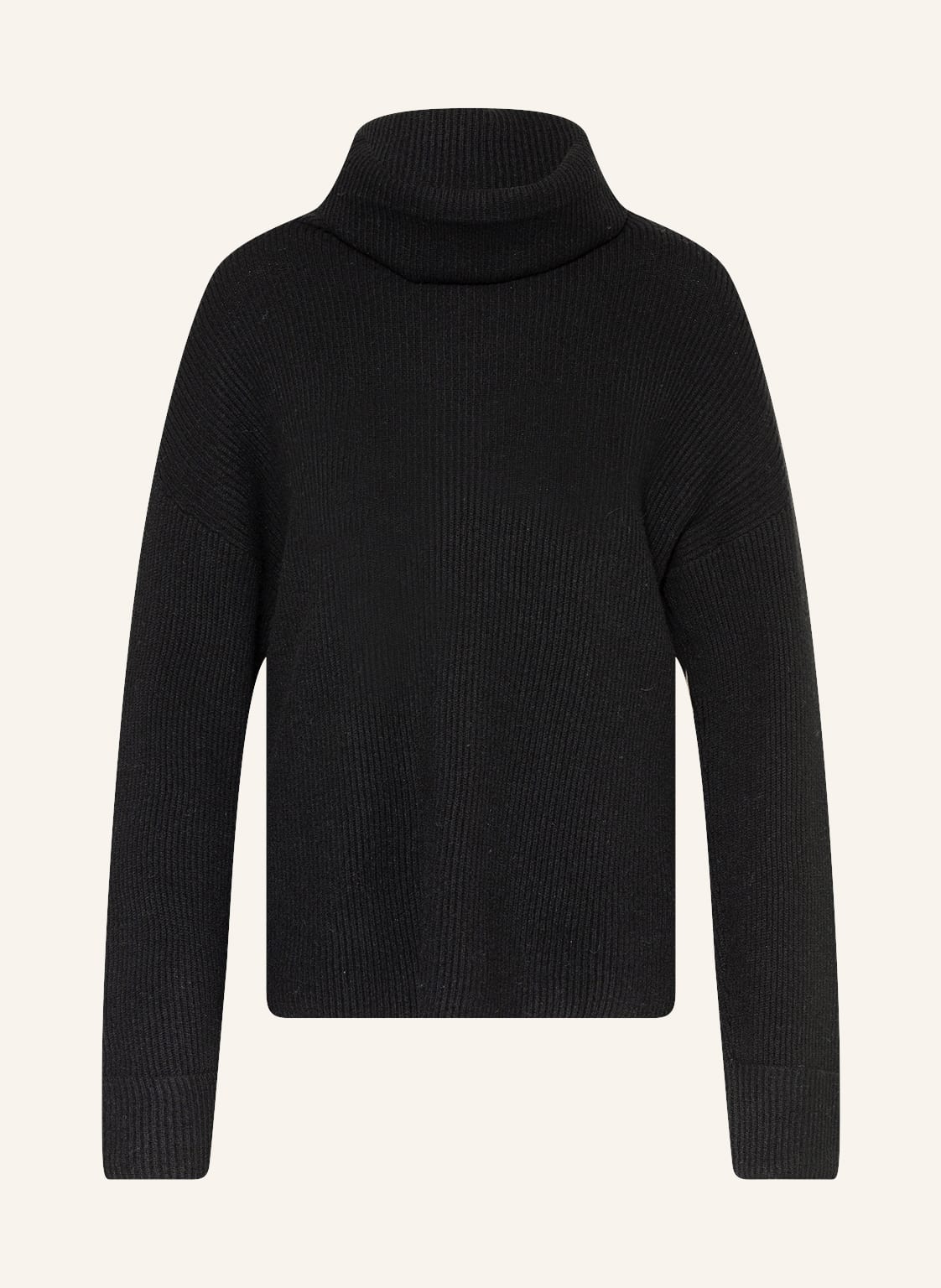 Image of Darling Harbour Rollkragenpullover Mit Cashmere schwarz