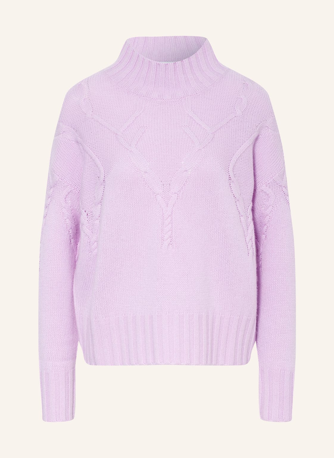 Image of Darling Harbour Pullover Mit Cashmere violett