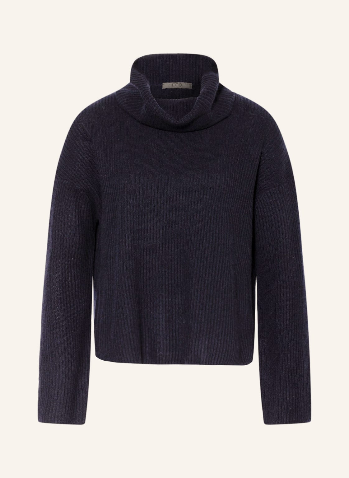 Image of Ffc Rollkragenpullover Mit Cashmere blau