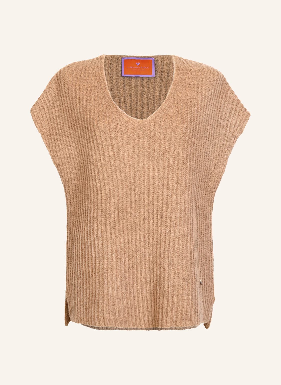 Image of Lieblingsstück Pullunder Kananil Mit Alpaka braun