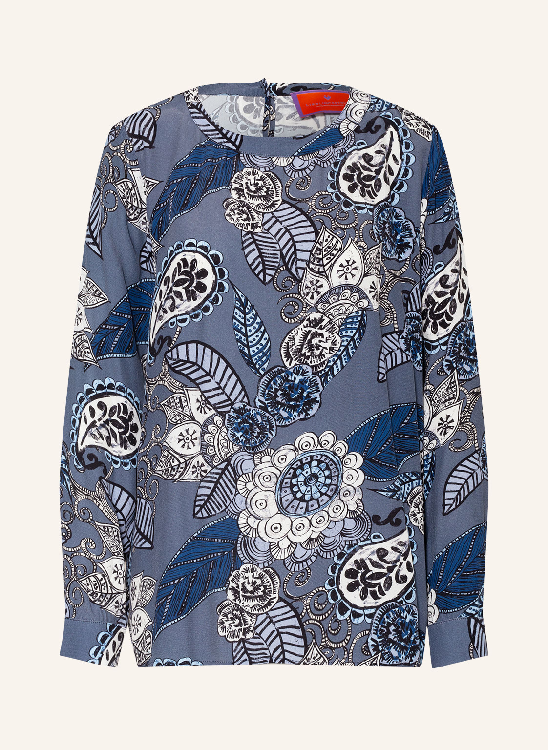 Image of Lieblingsstück Bluse Relil blau