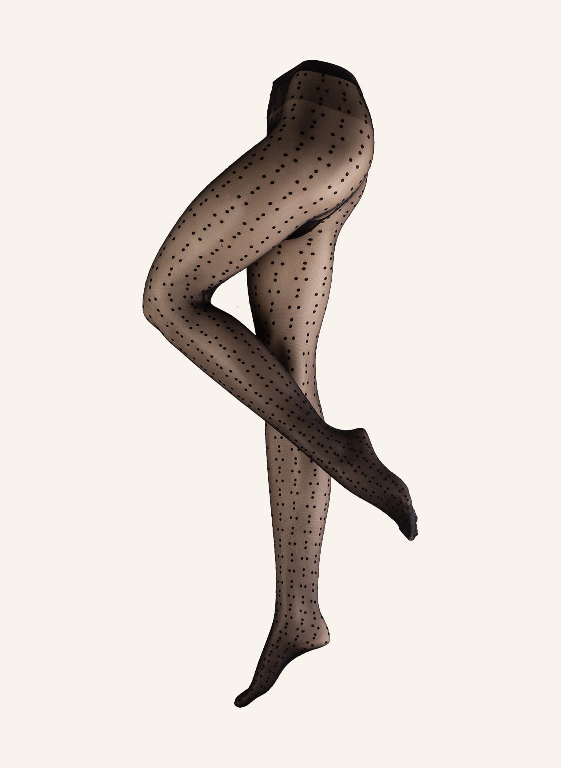 Image of Wolford Feinstrumpfhose Dots schwarz