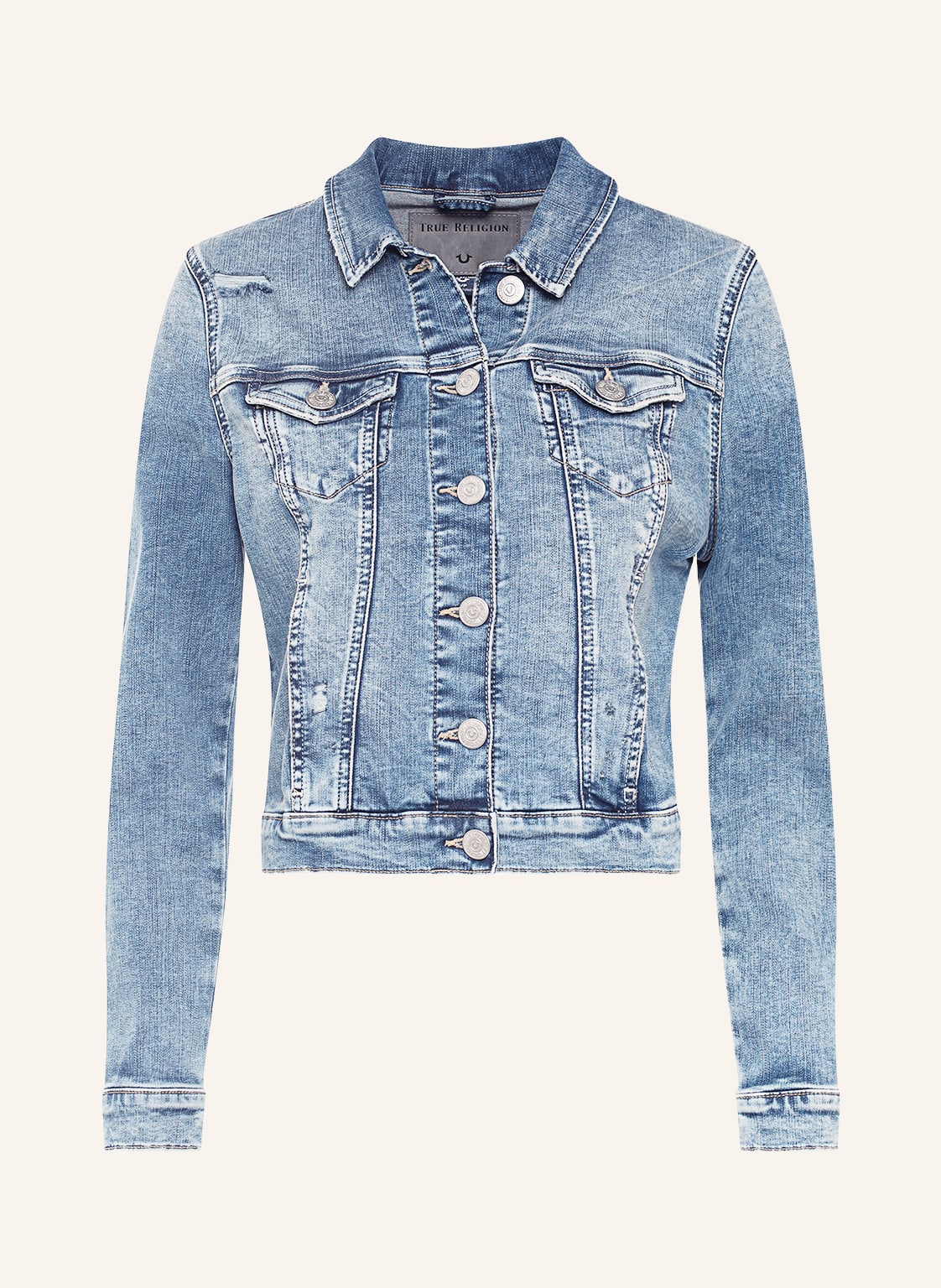 Image of True Religion Jeansjacke Lacy blau