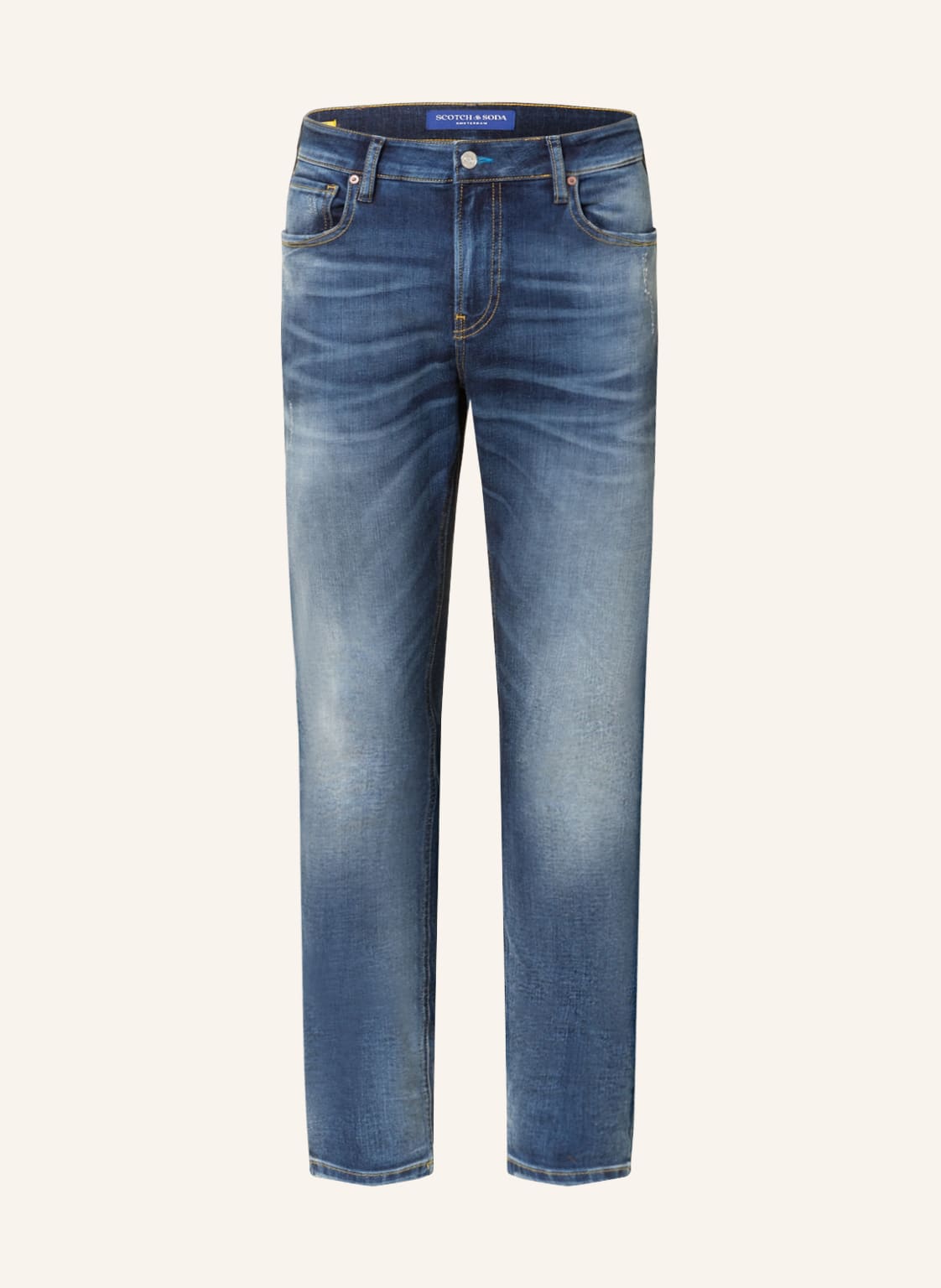 Image of Scotch & Soda Jeans Skim Skinny Fit blau