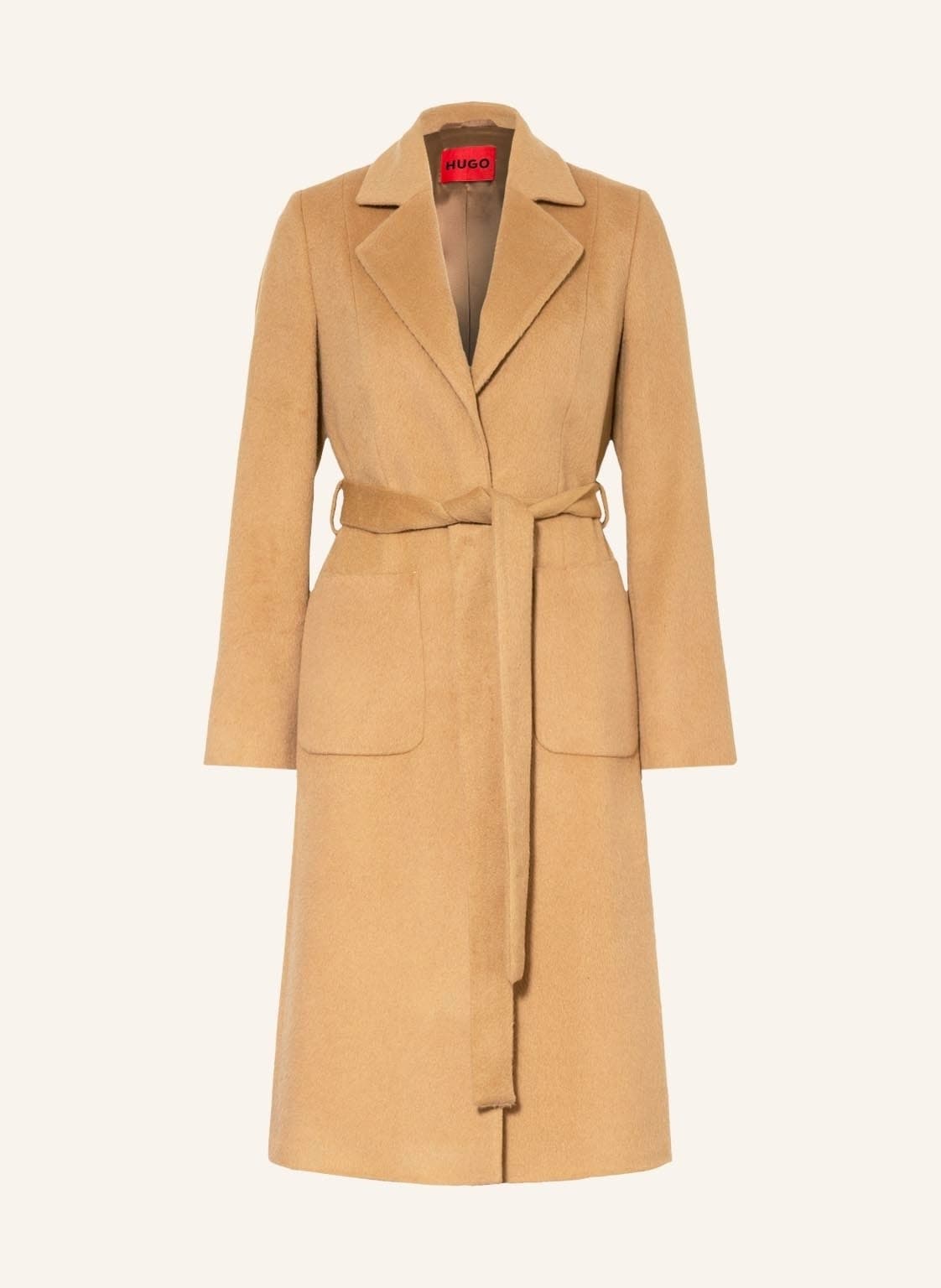 Image of Hugo Mantel Mesua Mit Alpaka beige