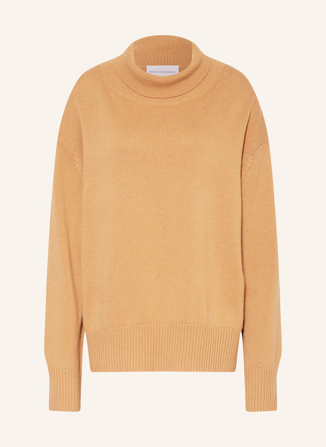 Image of Herzen's Angelegenheit Pullover Mit Cashmere braun