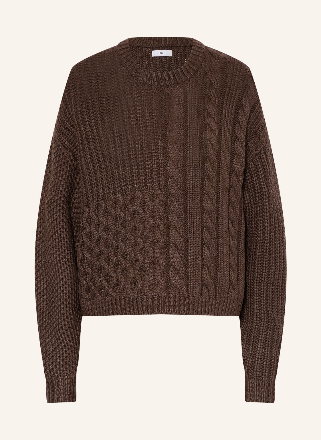 Image of Envii Pullover Enblanca braun