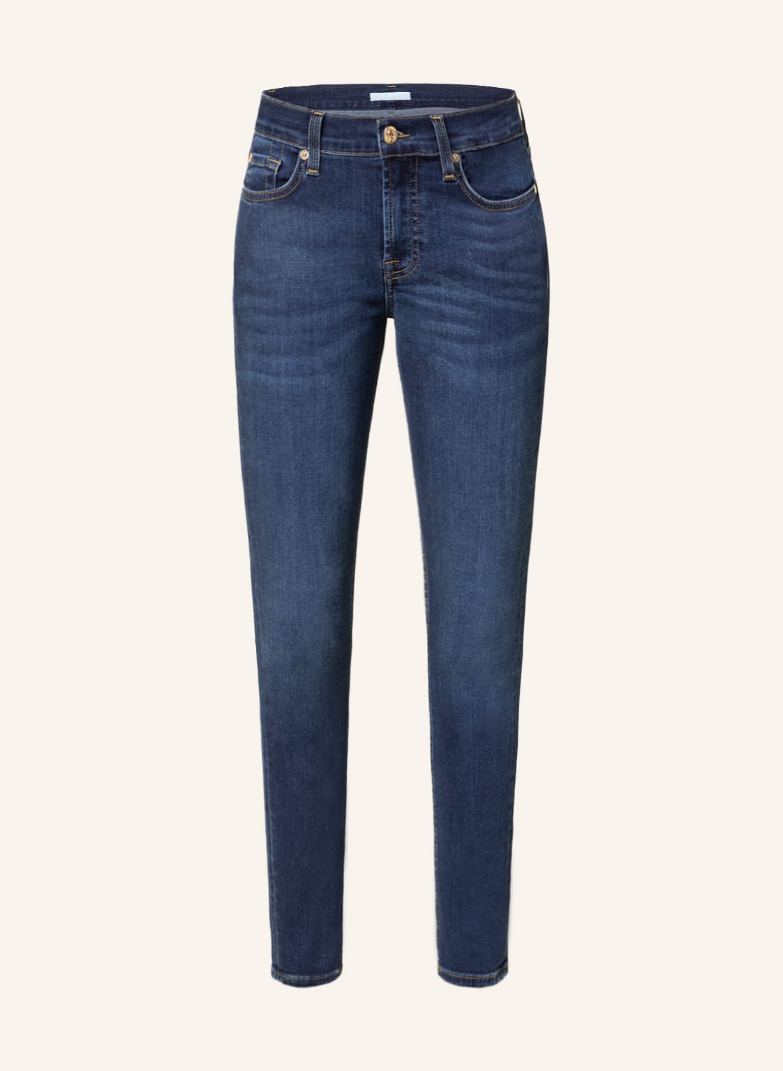 Image of 7 For All Mankind 7/8-Jeans The Ankle Skinny blau