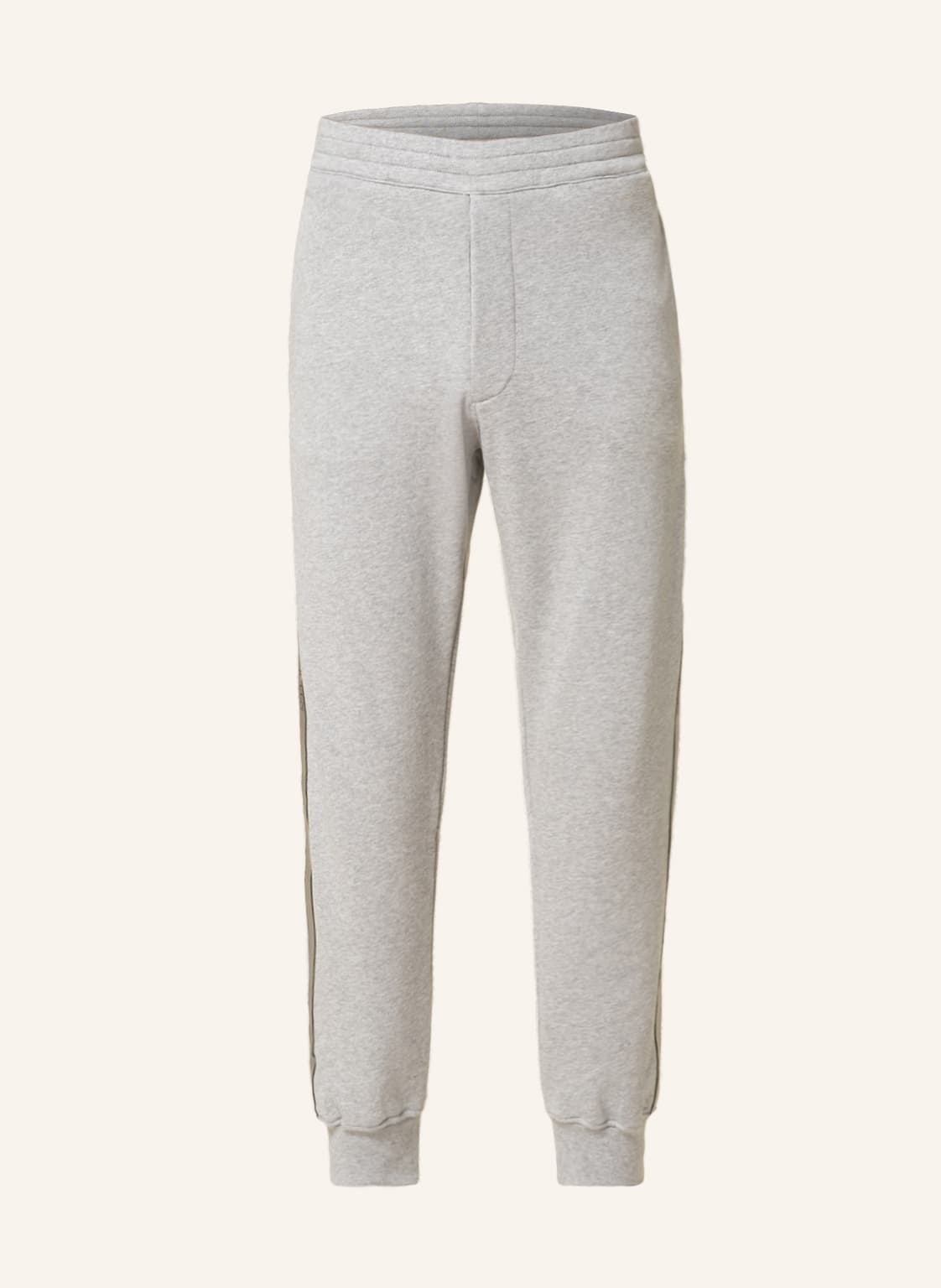 Image of Alexander Mcqueen Sweatpants Mit Galonstreifen grau