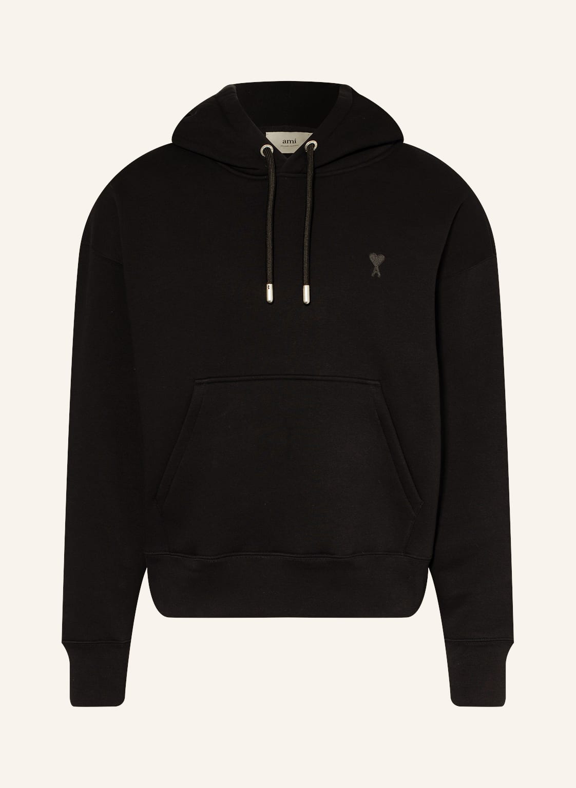 Image of Ami Paris Oversized-Hoodie schwarz