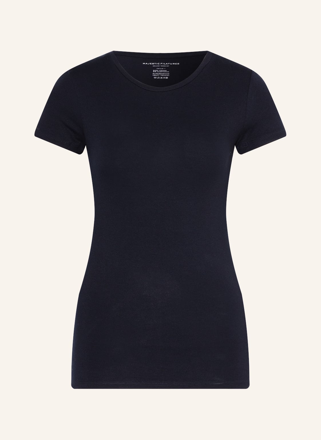 Image of Majestic Filatures T-Shirt blau