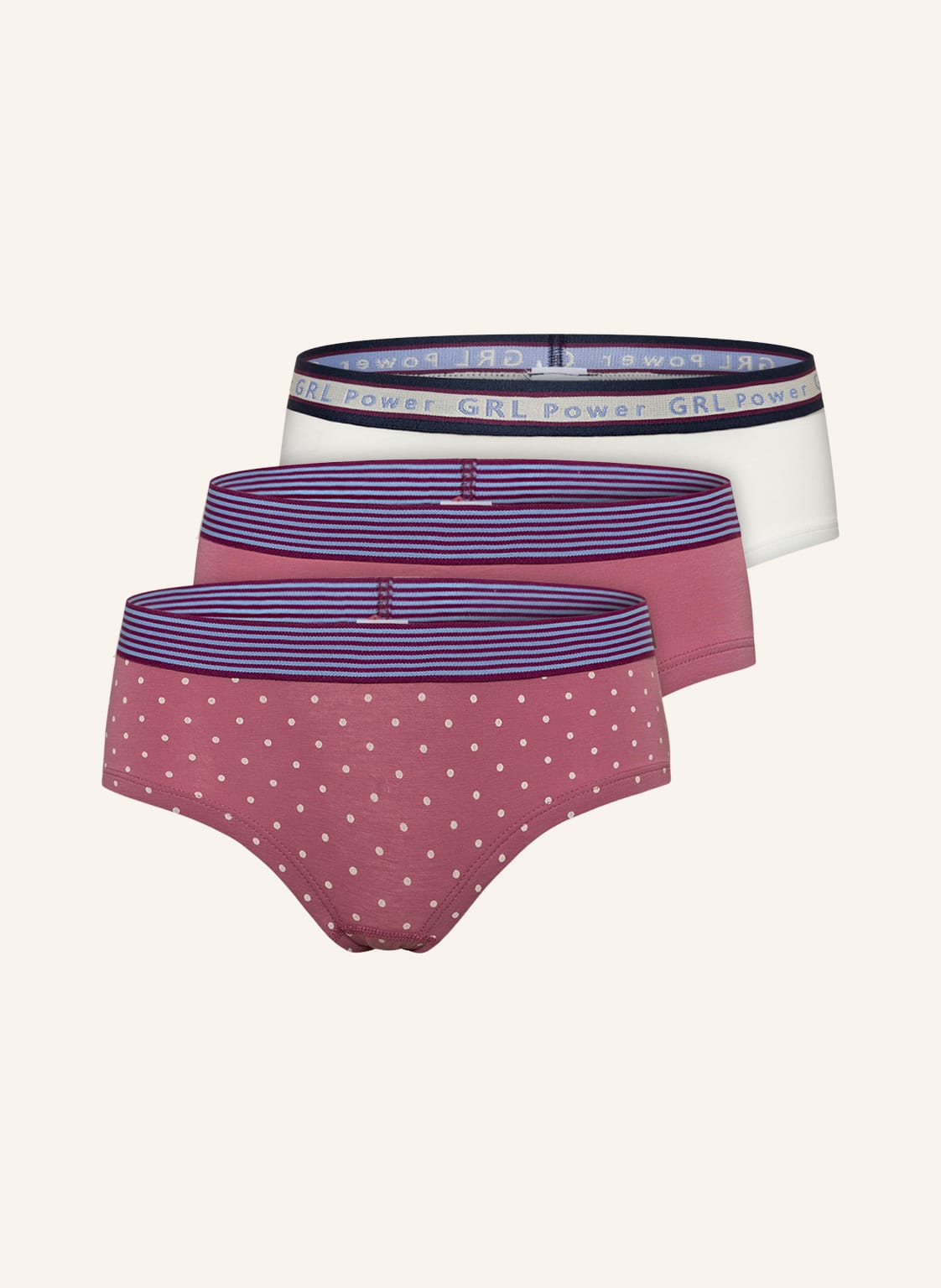 Image of Sanetta 3er-Pack Slips pink