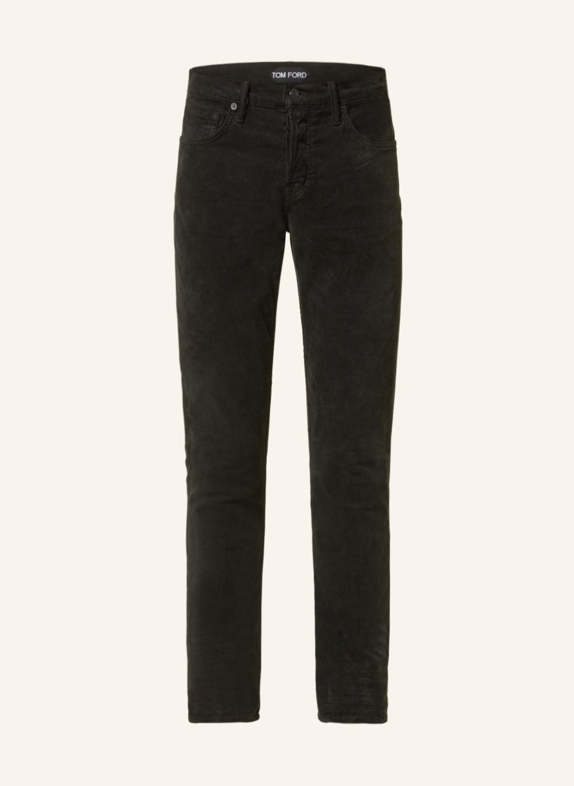 Image of Tom Ford Cordhose Slim Fit schwarz