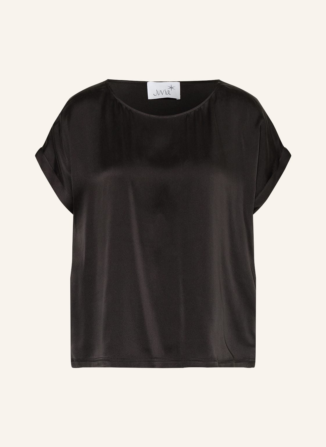 Image of Juvia Blusenshirt Aus Seide schwarz