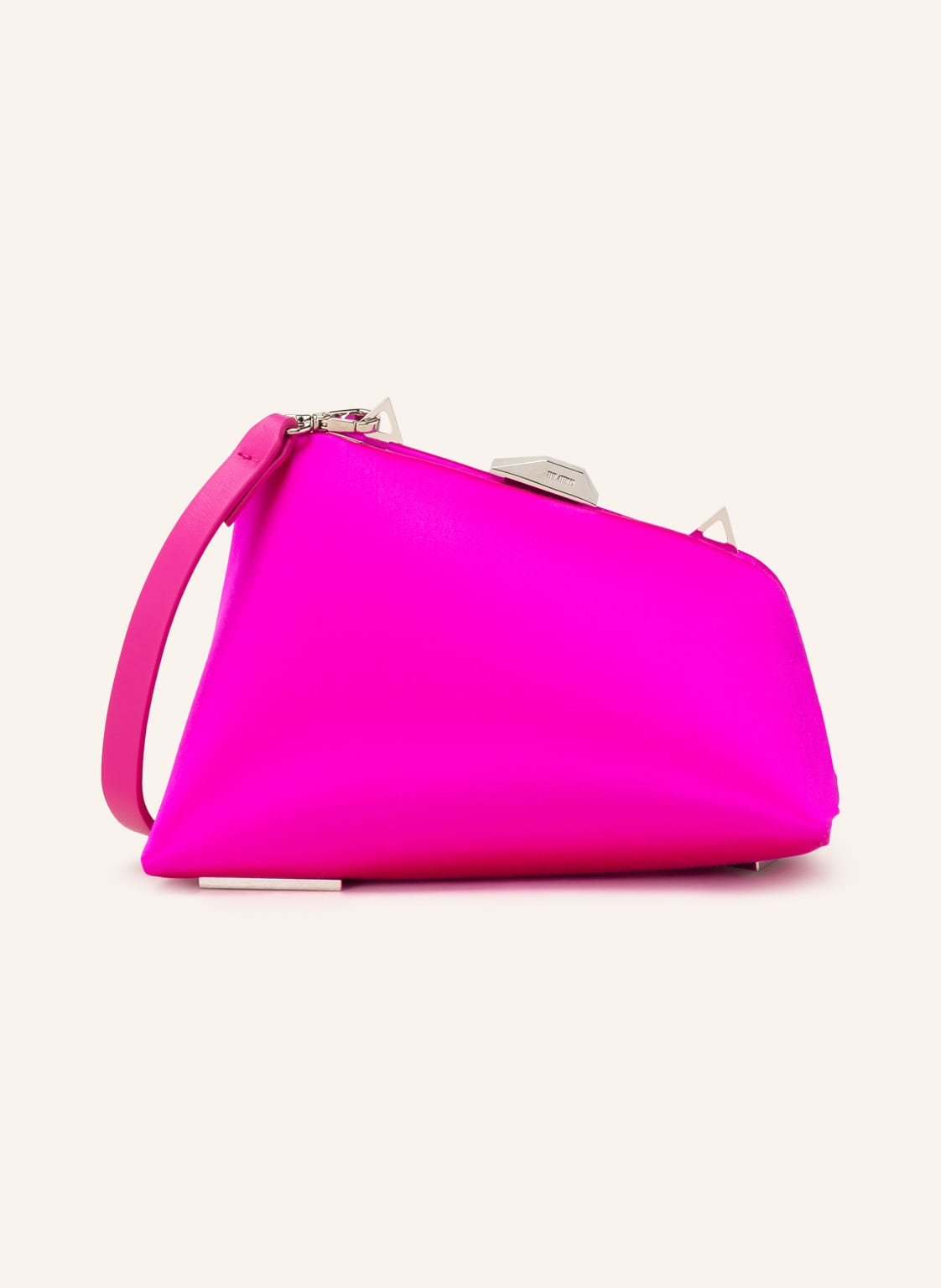 Image of The Attico Clutch Midnight pink