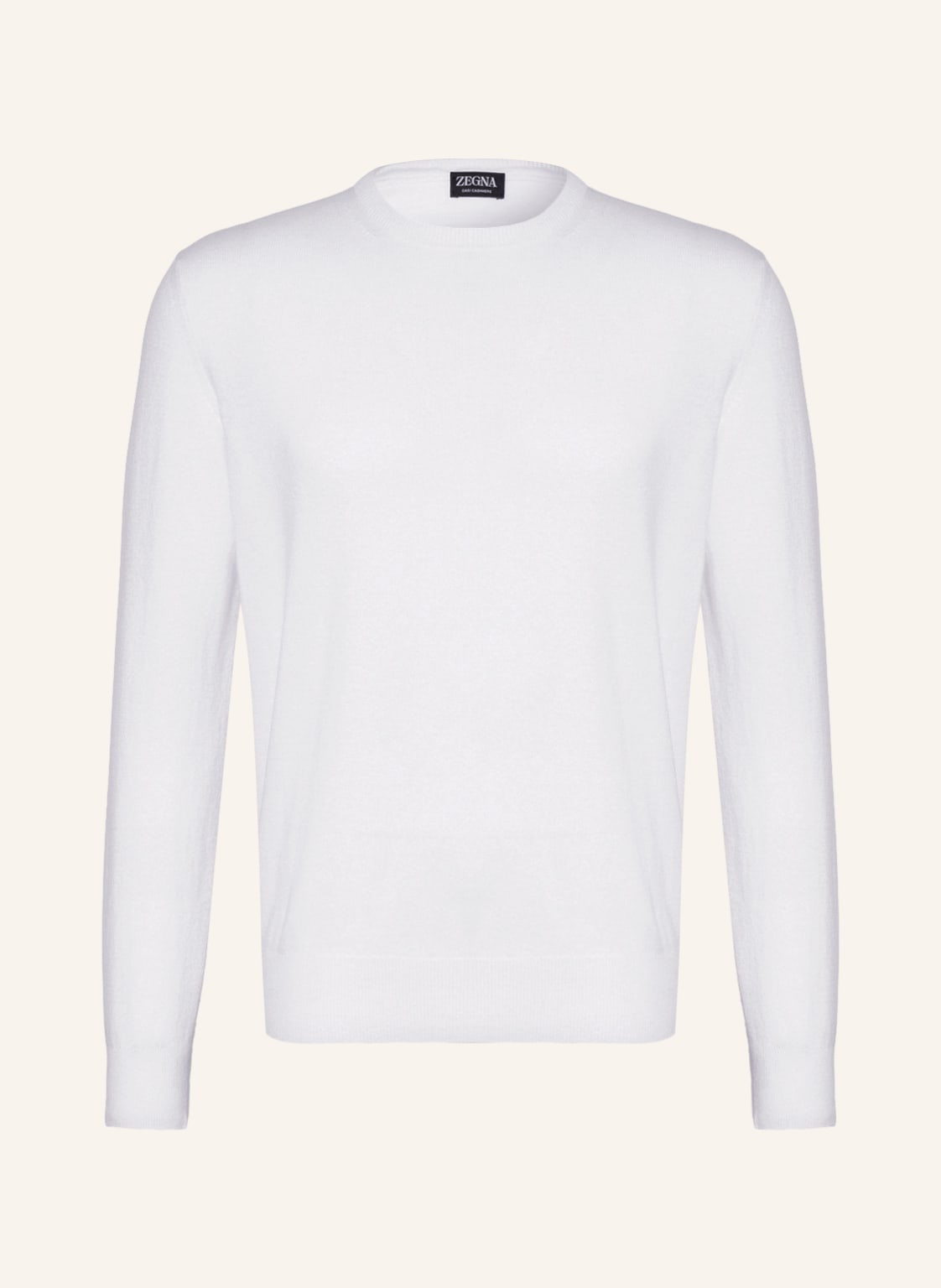 Image of Zegna Cashmere-Pullover Oasi weiss