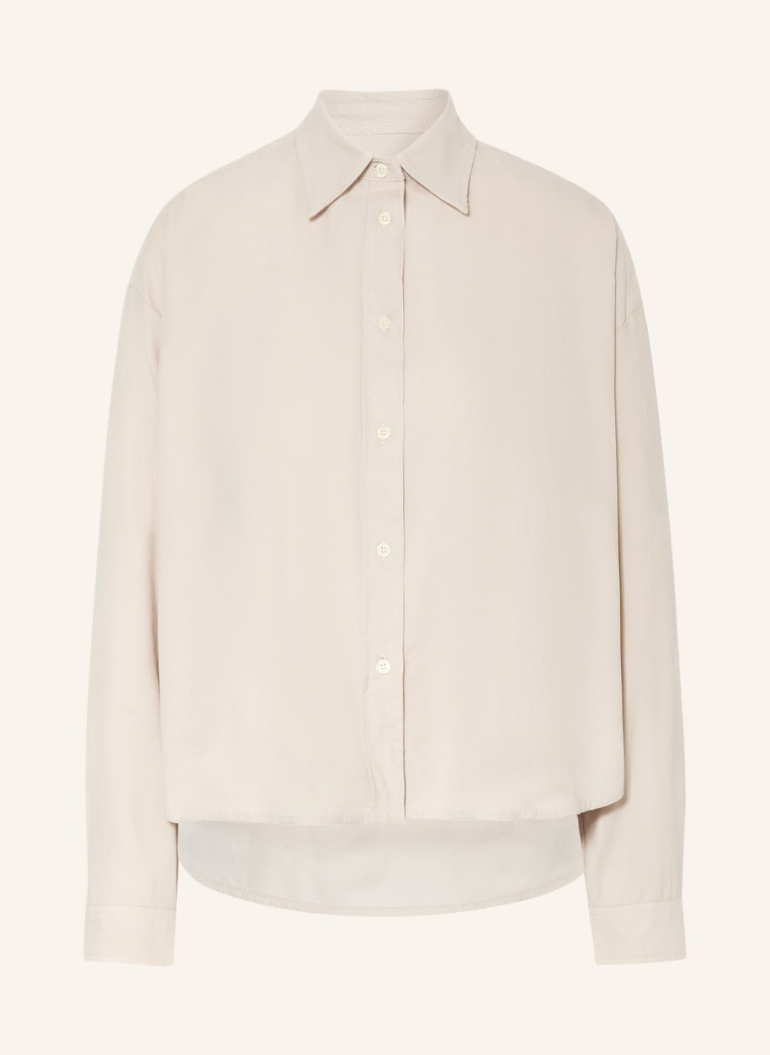 Image of Lilienfels Cropped-Hemdbluse beige