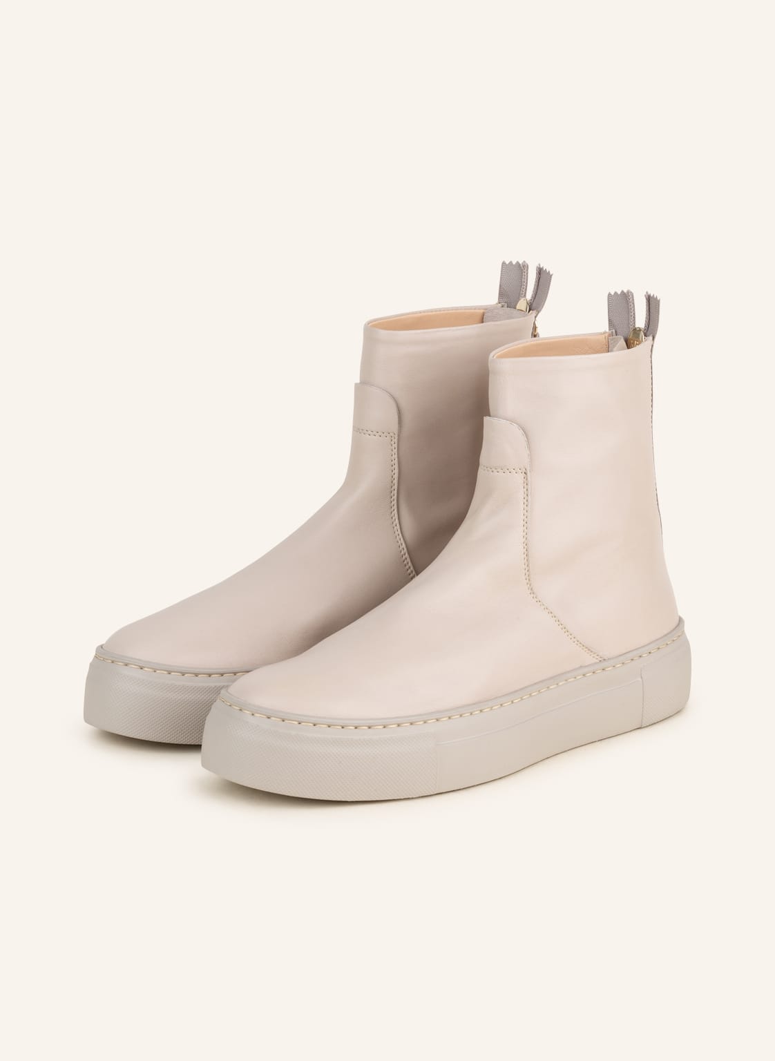 Image of Agl Plateau-Boots Meghan beige