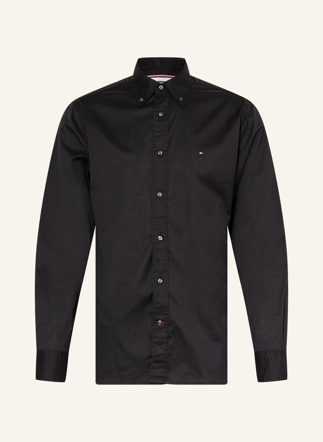 Image of Tommy Hilfiger Hemd Regular Fit schwarz