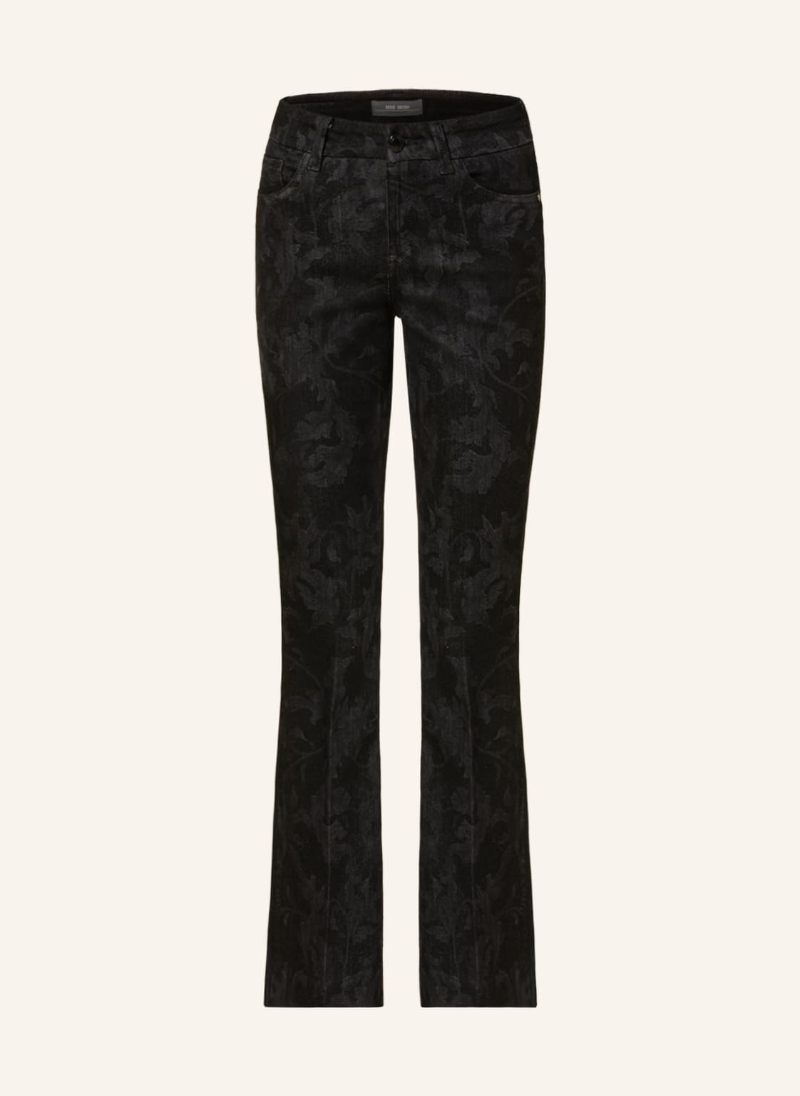 Image of Mos Mosh Flared Jeans Alli schwarz