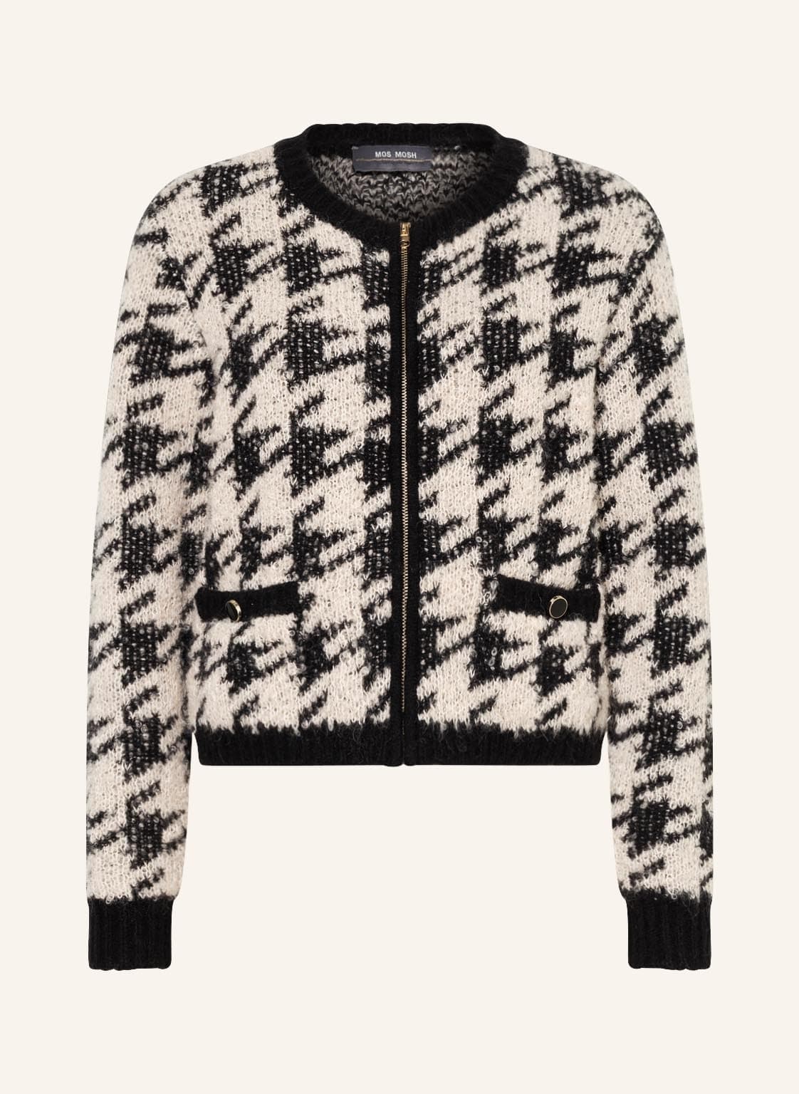 Image of Mos Mosh Strickjacke Ilzana schwarz