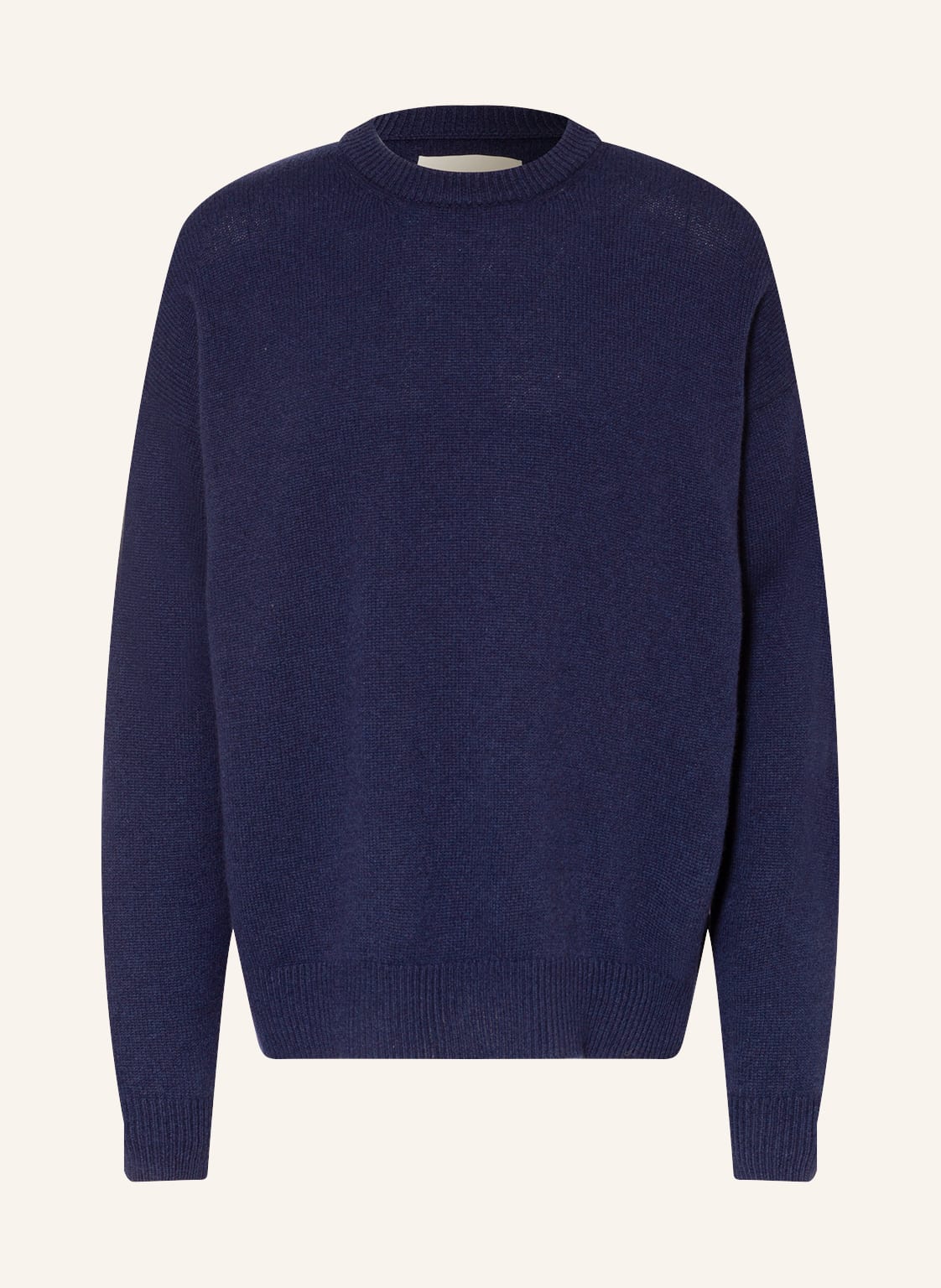 Image of Jil Sander Oversized-Pullover Aus Cashmere blau