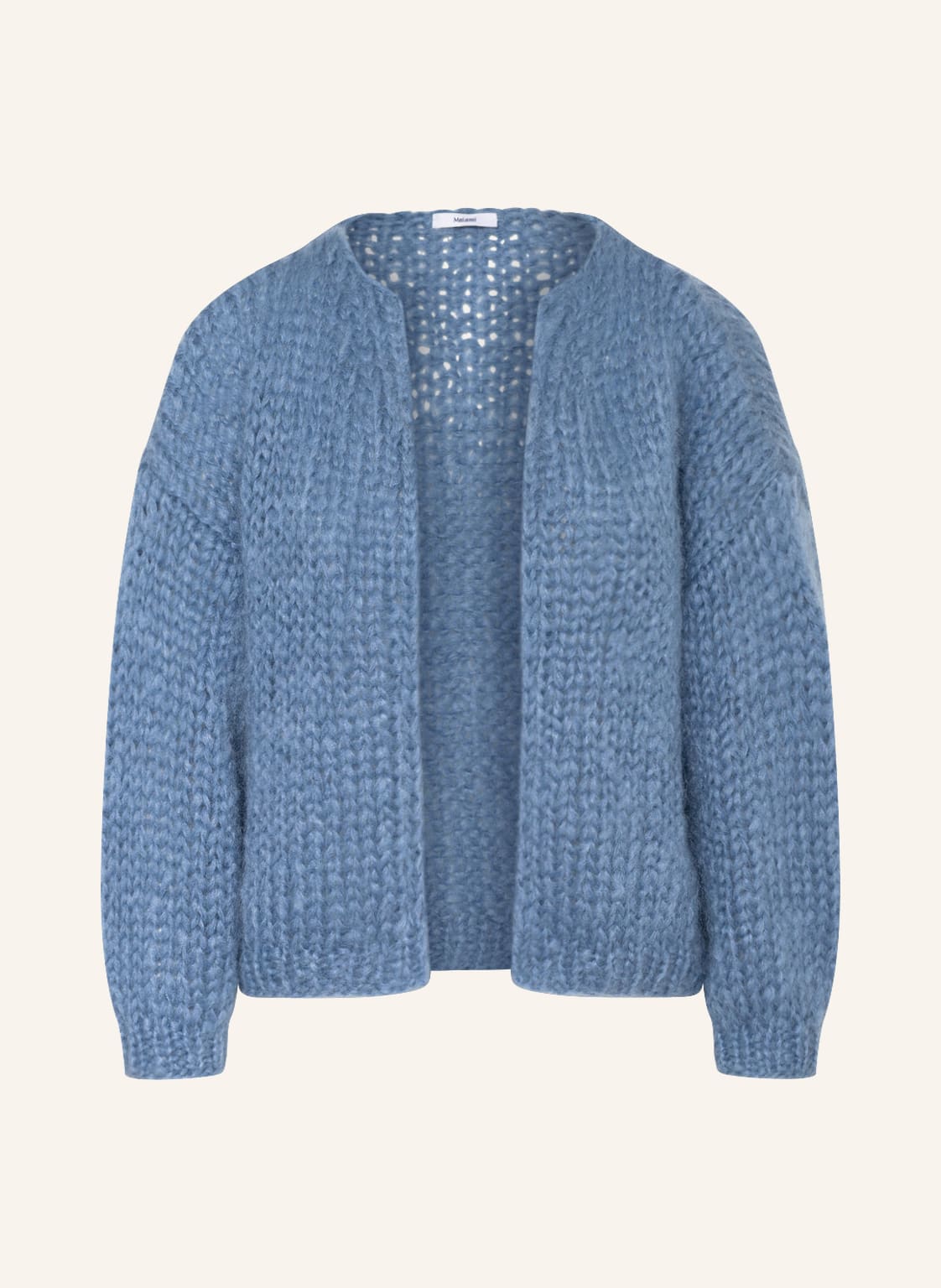 Image of Maiami Strickhülle Aus Mohair blau