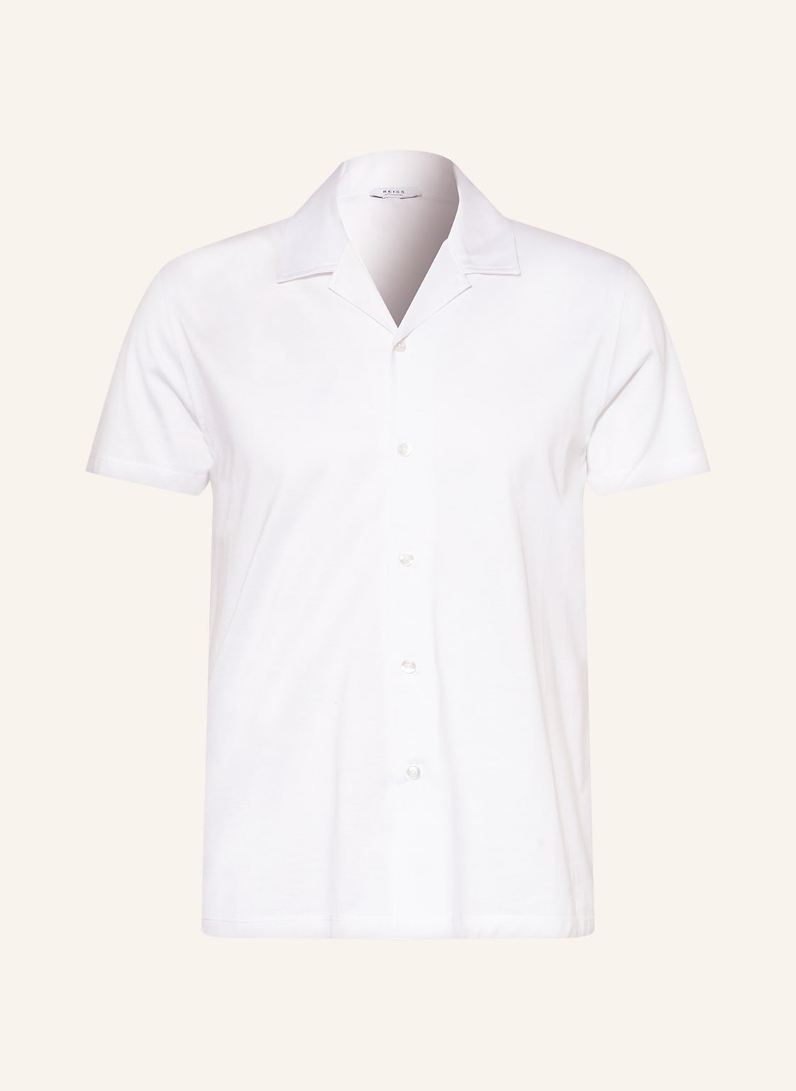 Image of Reiss Resorthemd Caspa Regular Fit weiss