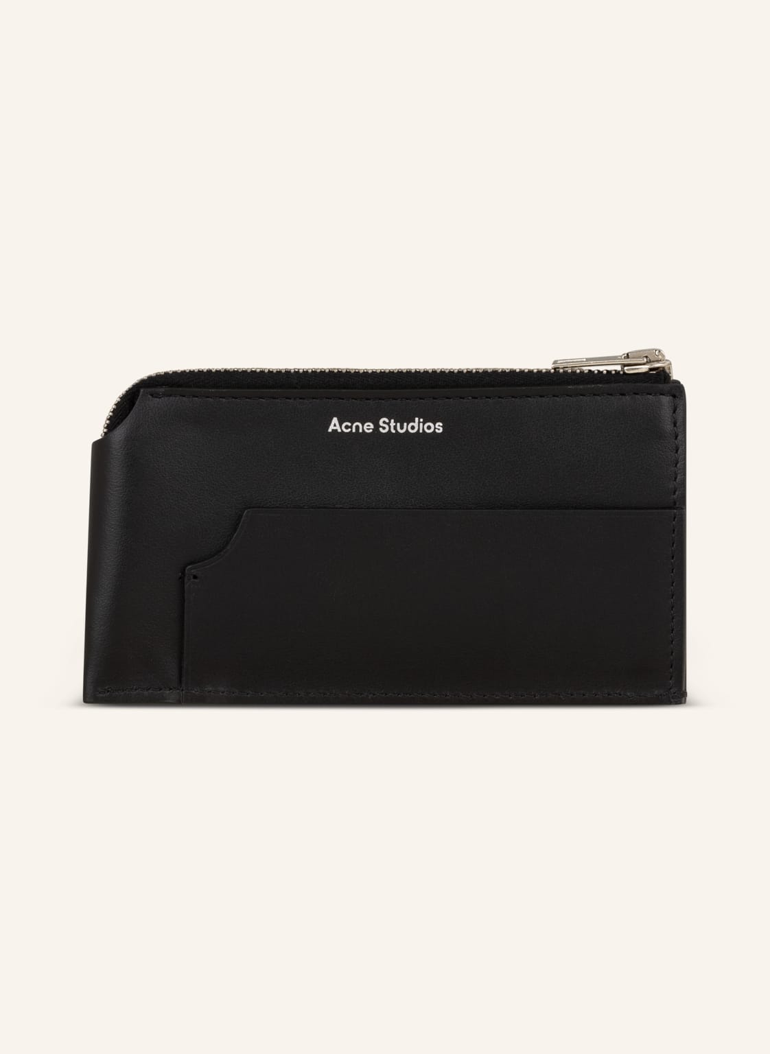 Image of Acne Studios Kartenetui Mit Münzfach schwarz