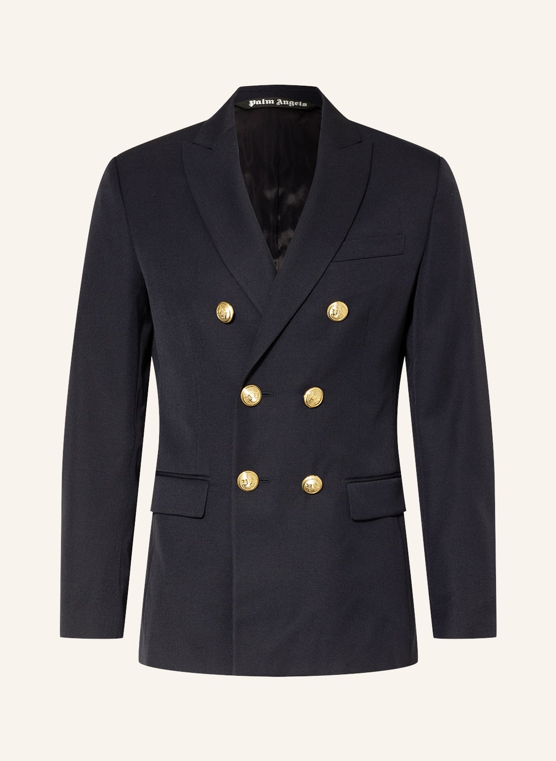 Image of Palm Angels Sakko Extra Slim Fit blau